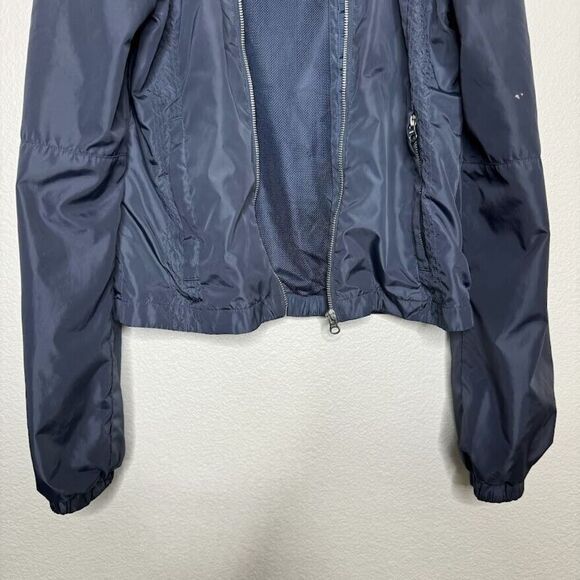 Lorna Jane Jacket Medium Blue Double Zip Active Windbreaker Sport Run Uniquely - Picture 8 of 16